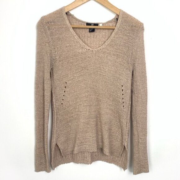 H&M Slouchy Open Knit Sweater - Picture 1 of 6